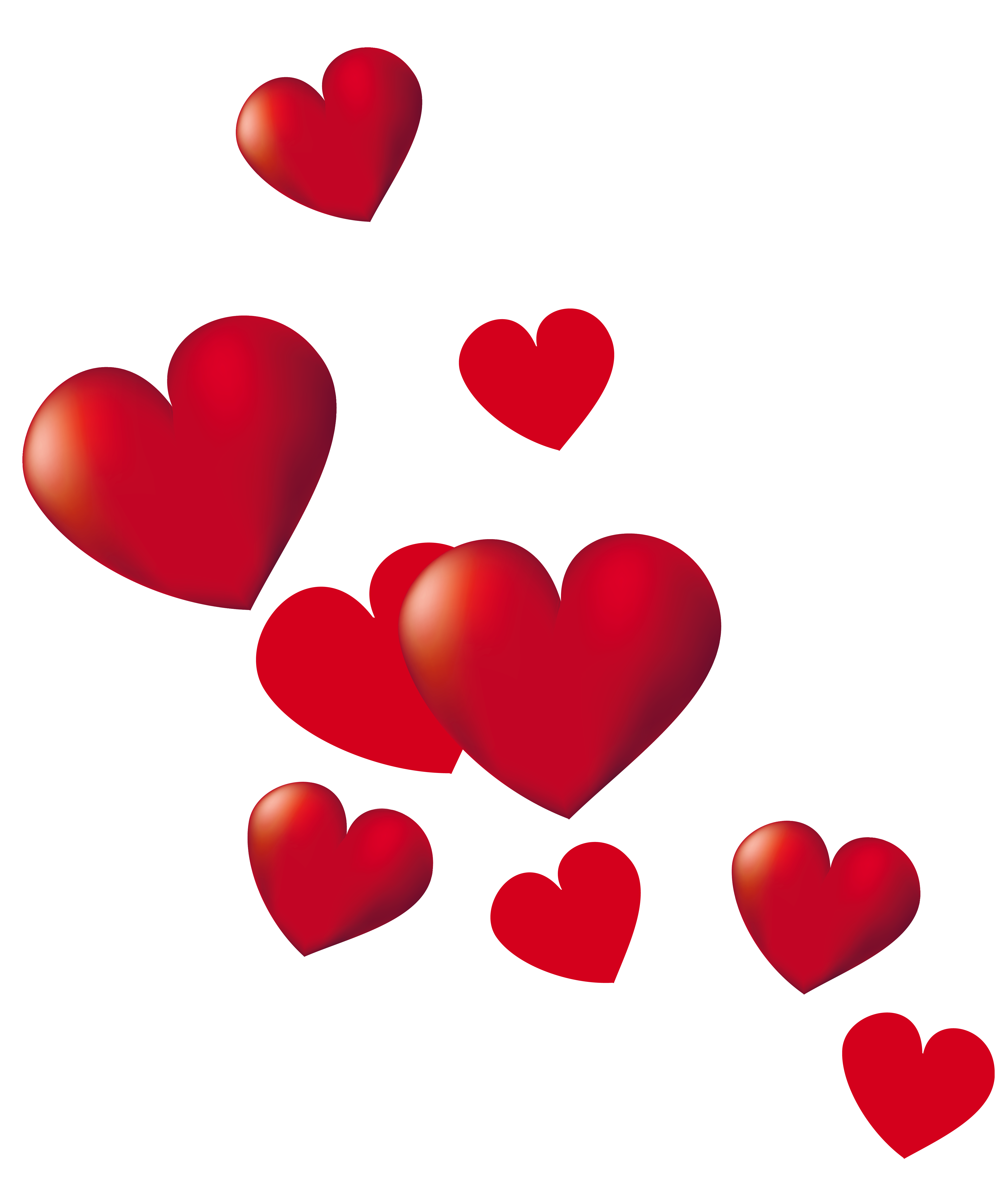 Valentines Day Hearts Clipart.