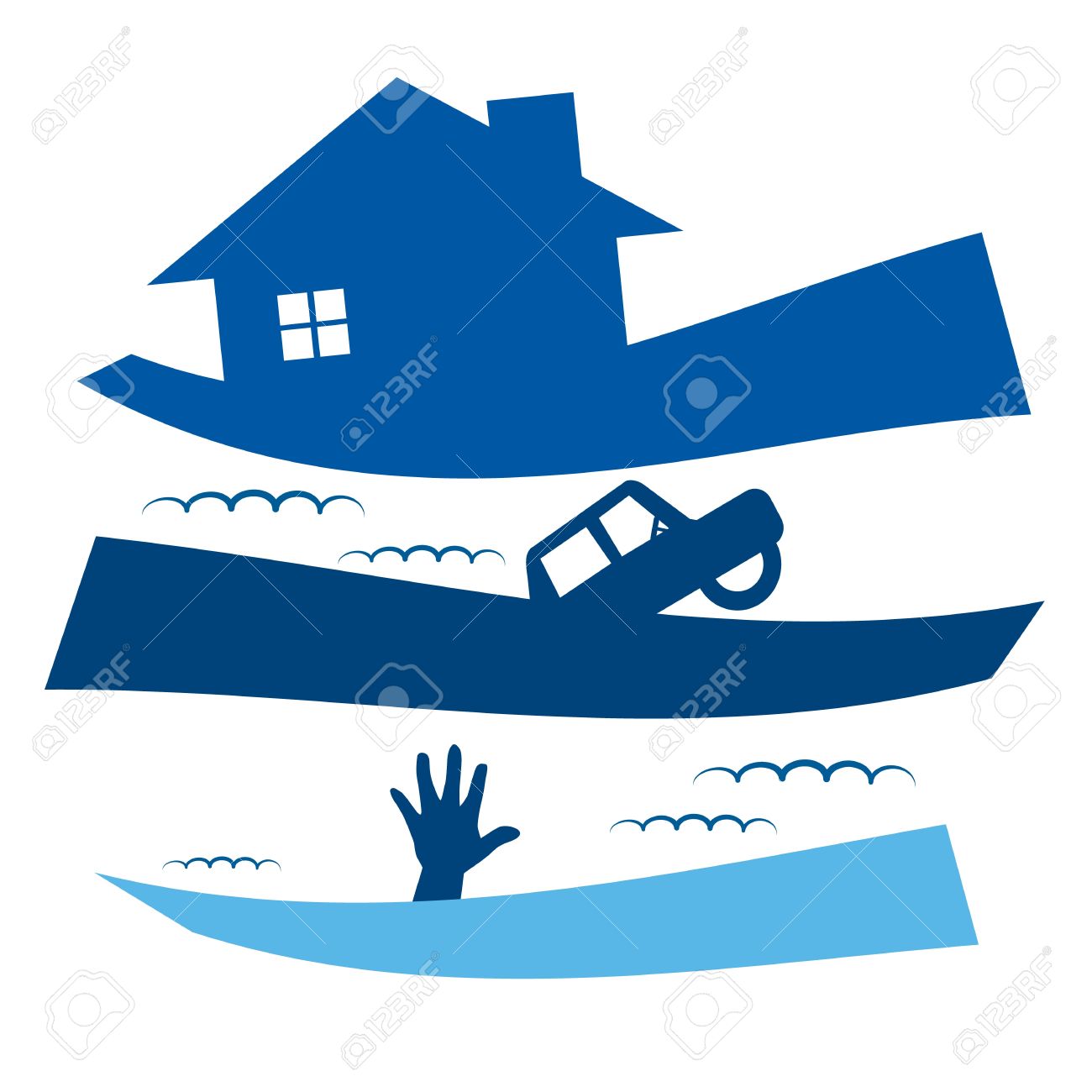 881 Flood Damage Stock Vector Illustration And Royalty Free Flood.