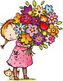 Clipart Birthday Flowers.