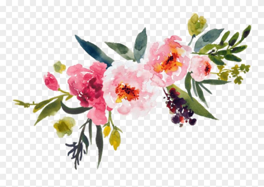 Painting Flower Bouquet Clip Art Leaves Transprent.