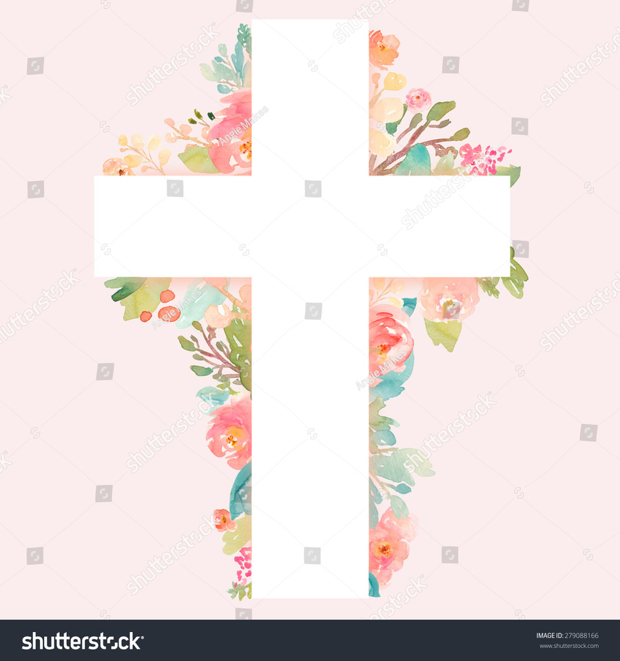 Download flower cross clipart Flower Christian cross Clip art.