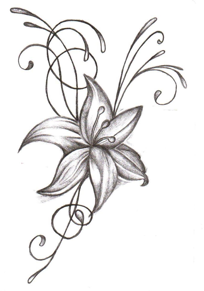 Free Pictures Of Flower Tattoo Designs, Download Free Clip.