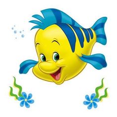 Disney flounder clipart.