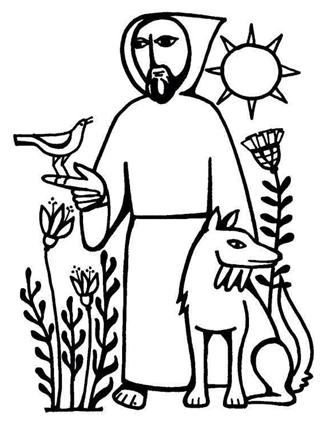 Saint Francis Clip Art.