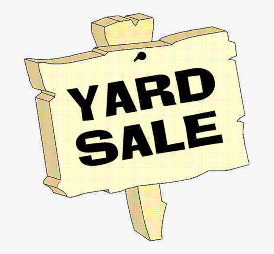 yardsale signs.