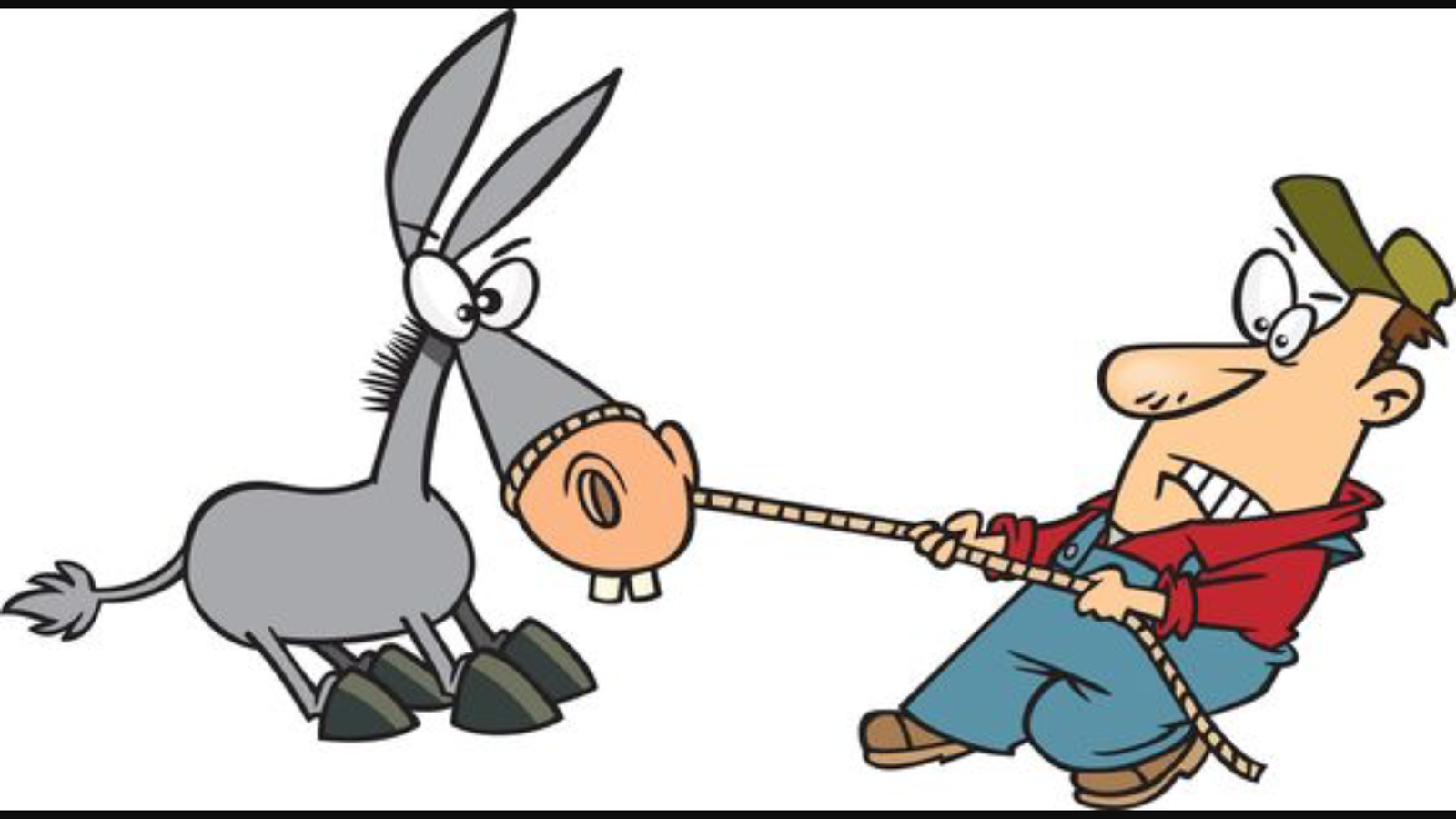 Showing post & media for Donkey man cartoon.