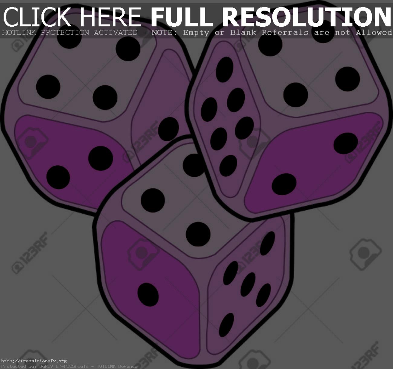 Bunco Dice Clipart & Free Clip Art Images #17876.