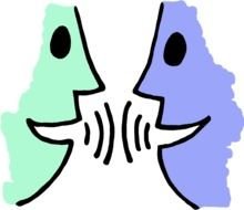 Two People Talking Clip Art Free images at pixy.org.