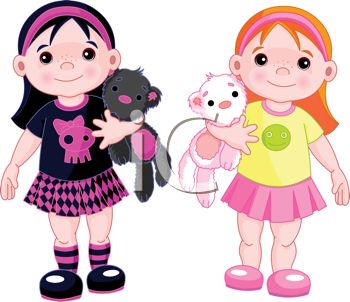 Twin Girls Showing Diversity in their Styles.