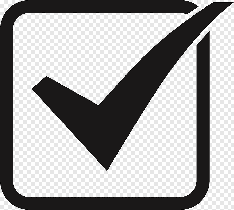 Checkbox icon, Checkbox Button, tick box free png.