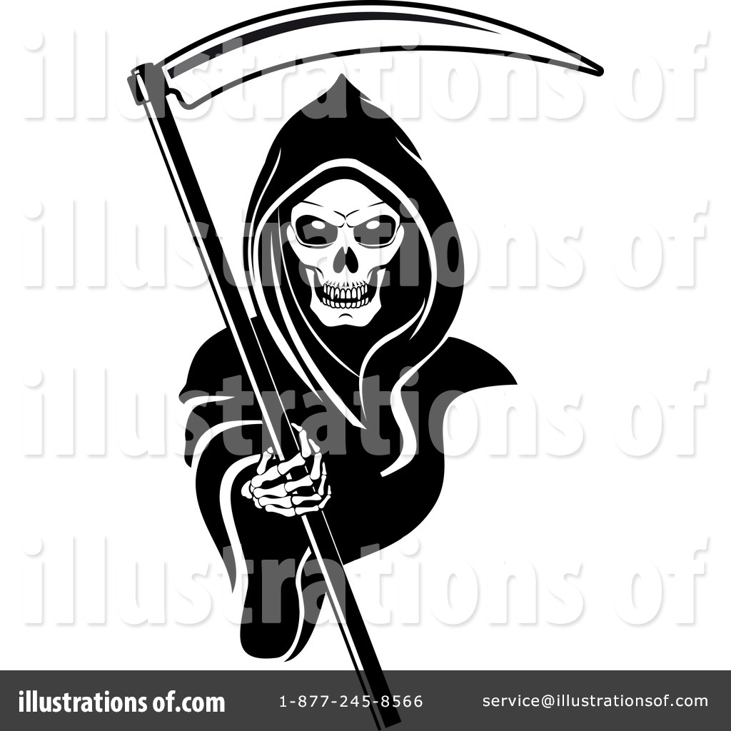 253 Grim Reaper free clipart.