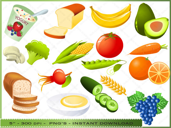 Healthy Food Clipart Free.