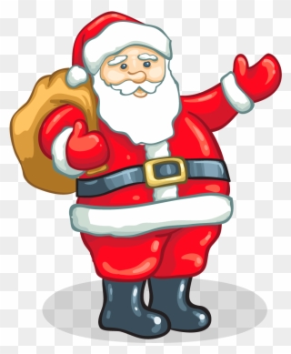 Free PNG Father Christmas Clip Art Download.