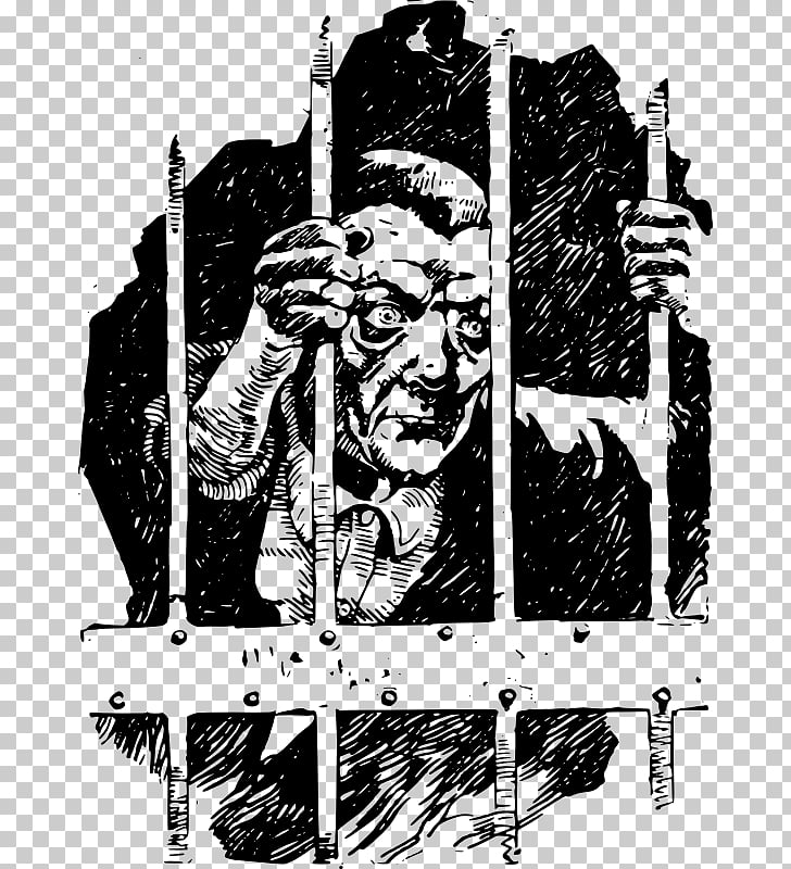 Cartoon Visual arts Light skin, jail bars PNG clipart.