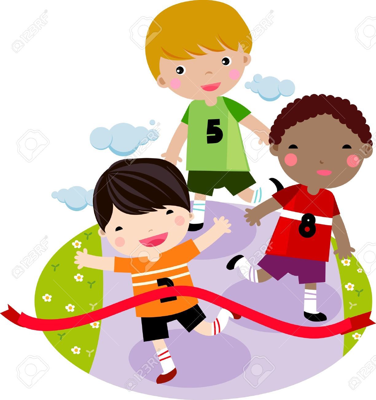 Free kids running clipart 7 » Clipart Portal.