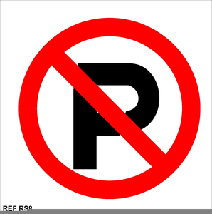 Free Clipart No Parking Signs.