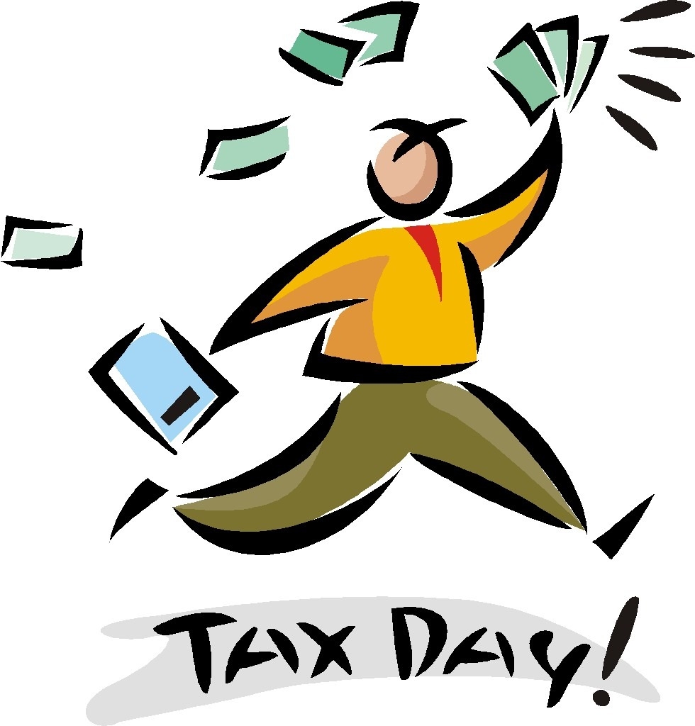 Tax Day Clip Art N2 free image.