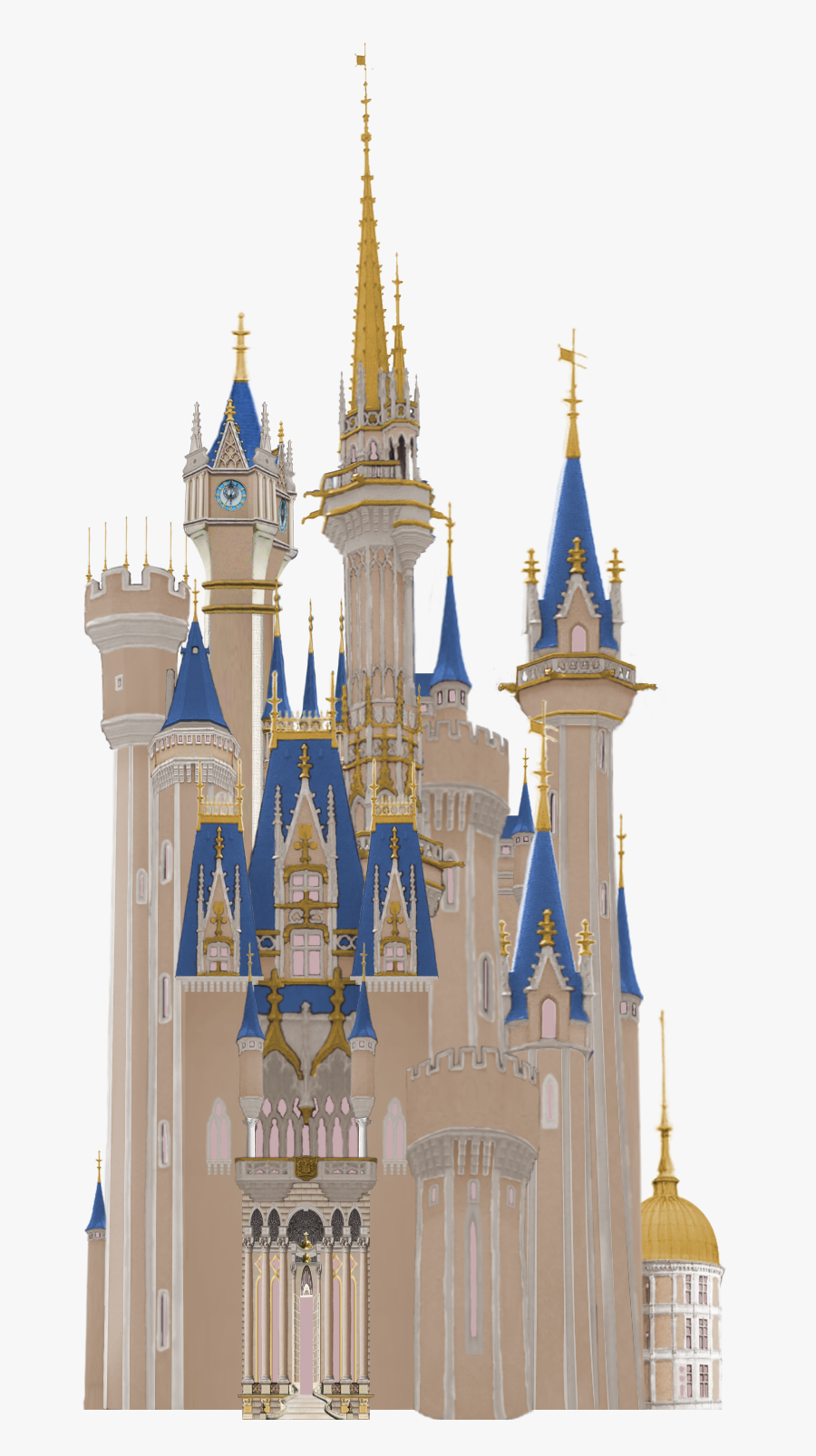 Transparent Disney Castle Clipart Black And White , Free.