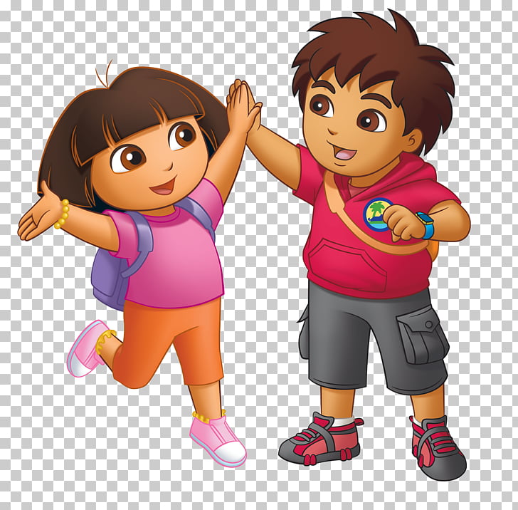 Diego Dora the Explorer Baby Jaguar Cartoon , super mom PNG clipart.