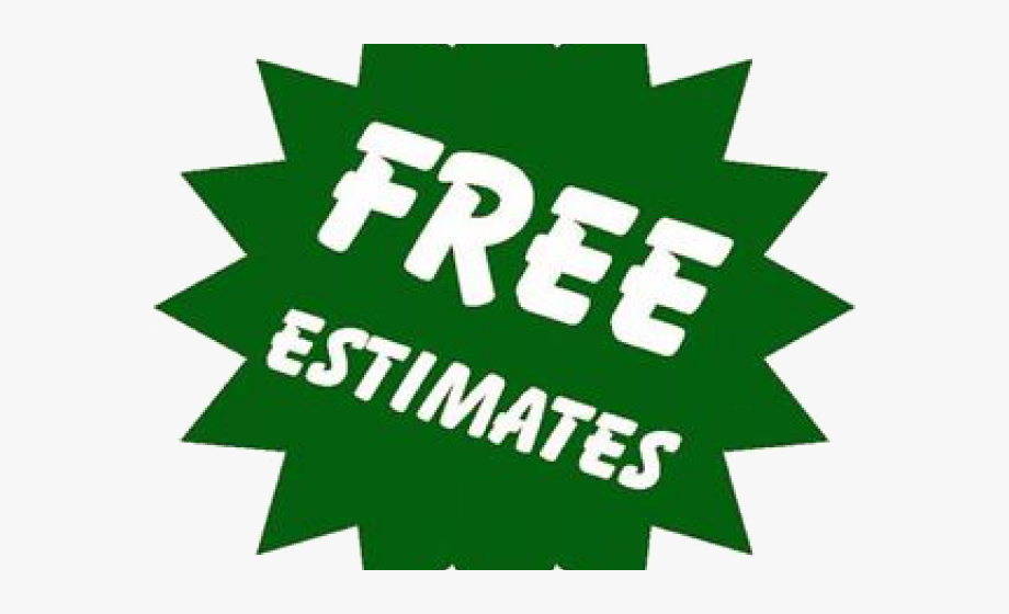 Free Estimates , Transparent Cartoon, Free Cliparts.