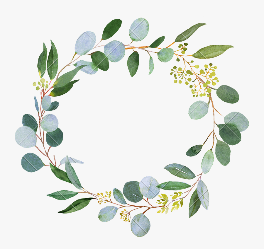 Clip Art Eucalyptus Greenery.