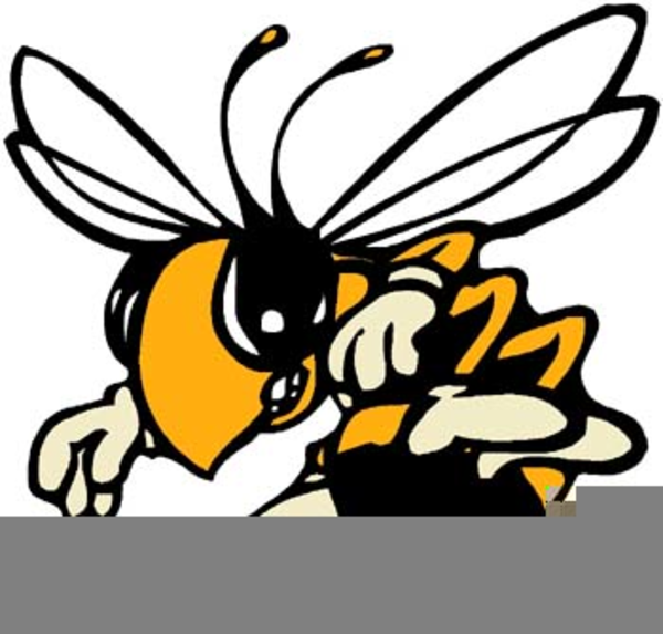 Free Hornet Mascot Clipart.