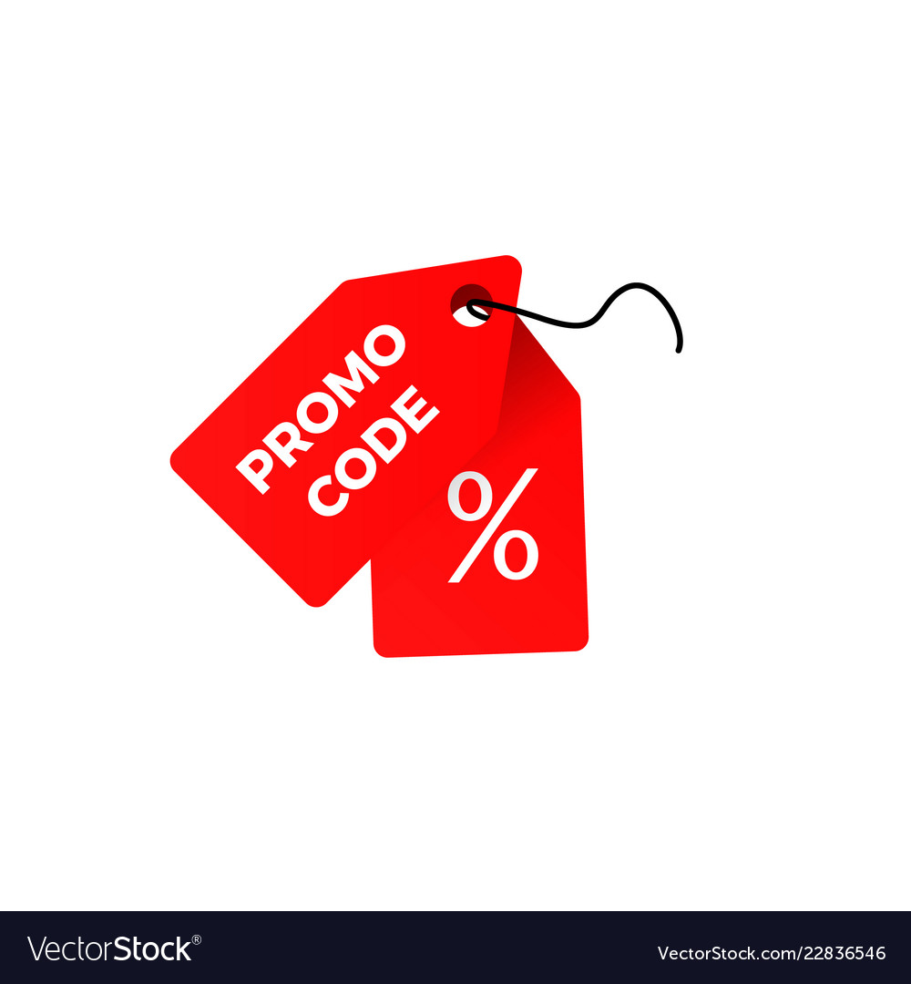 Promo code voucher.