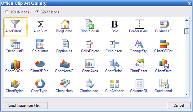 Microsoft Clip Art Gallery.