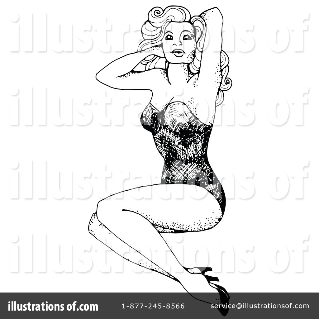 Pinup Clipart #34272.