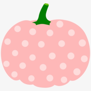 Clipart Pumpkin Polka Dot.