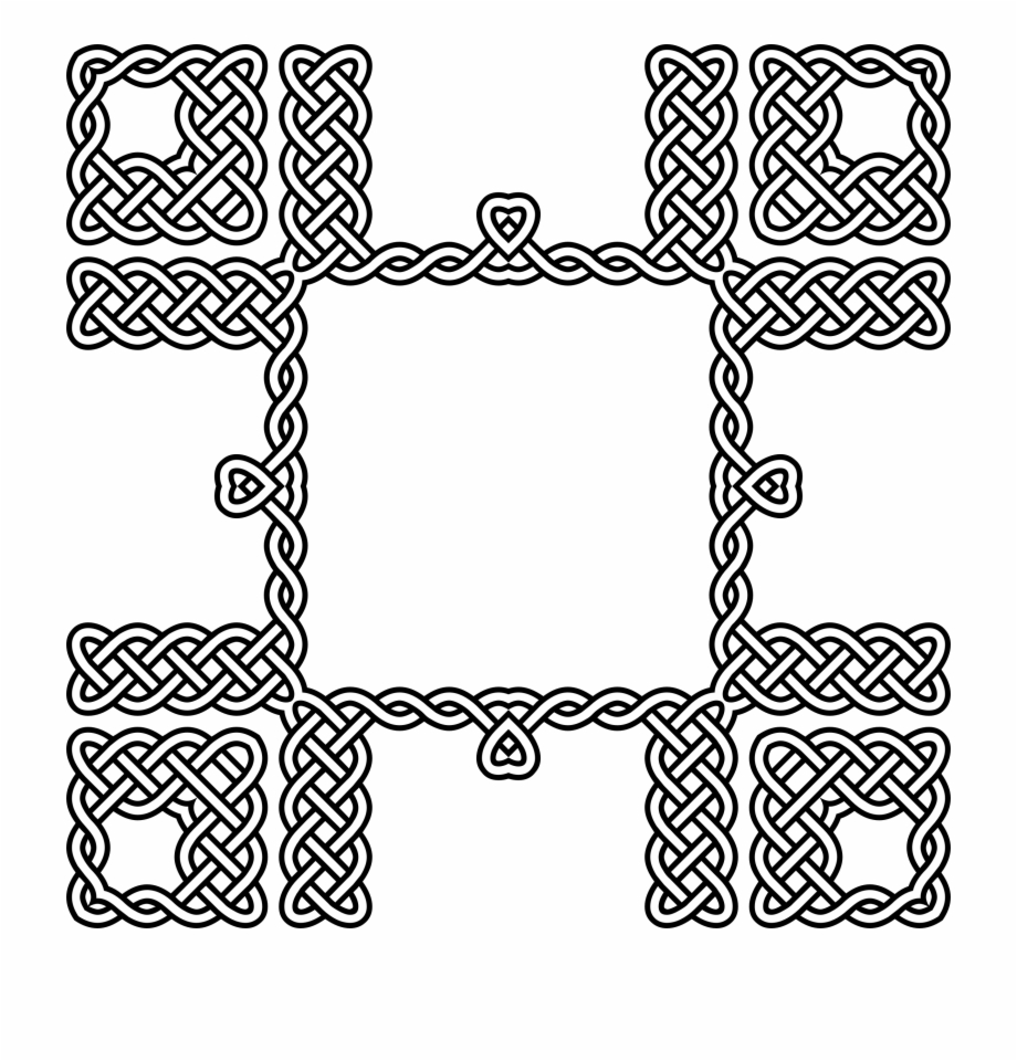 This Free Icons Png Design Of Celtic Knot Frame 3.