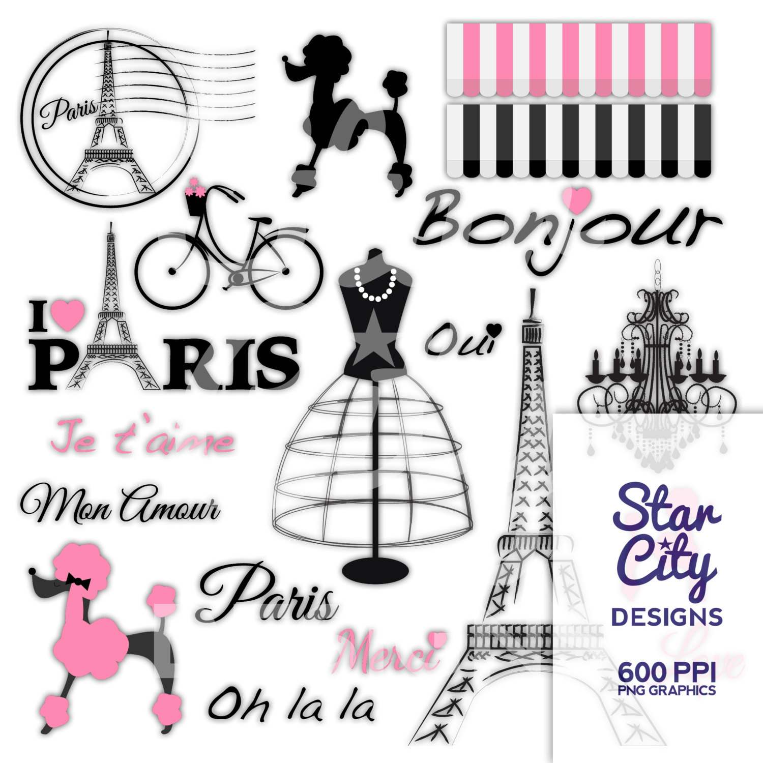 Paris Clipart.