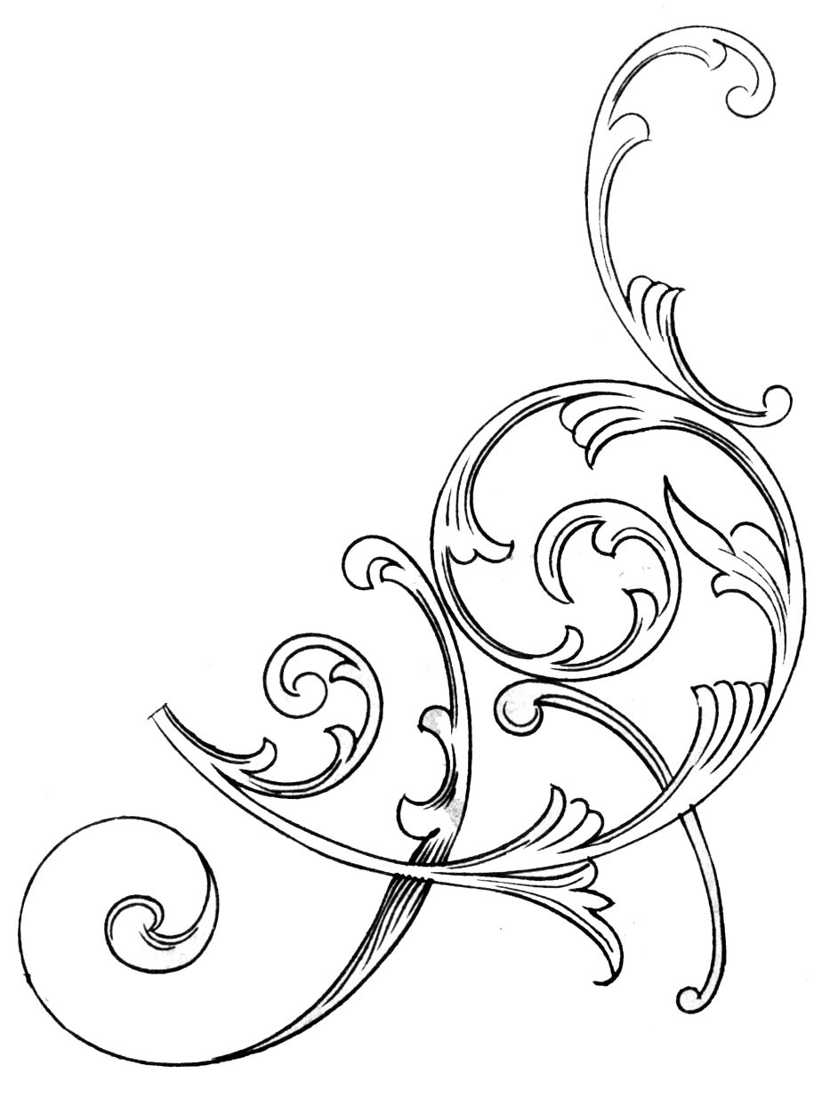 Scrollwork free scroll clipart free clipart images image #28346.