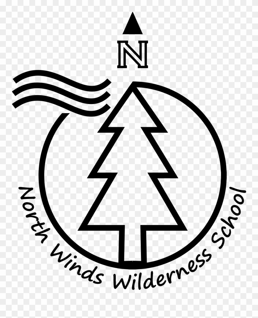 Transparent Logo North Winds Wilderness School.