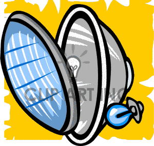 Headlight clipart.