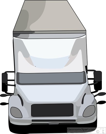 Truck Front View Clipart.