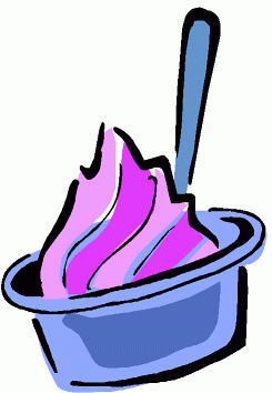 18+ Frozen Yogurt Clip Art.