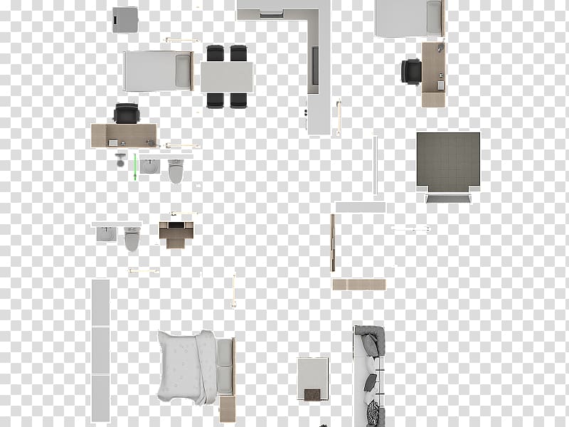 Furniture House Floor plan Interior Design Services, psd.