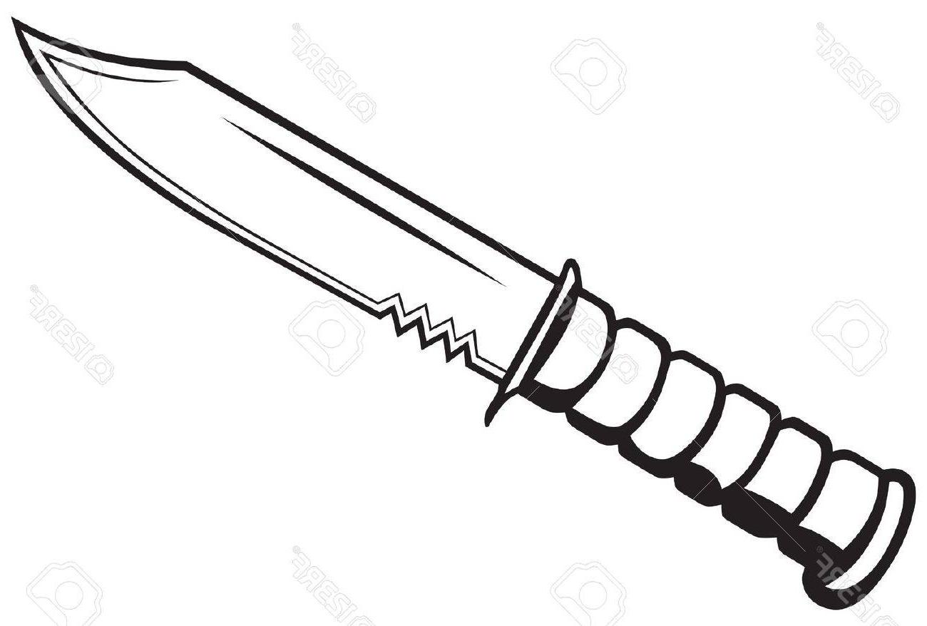 Best HD Knife Vector Black And White Cdr » Free Vector Art, Images.