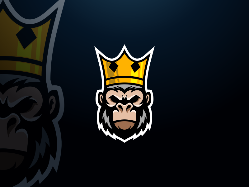 King Kong logo design by Grafas Studio on Dribbble.