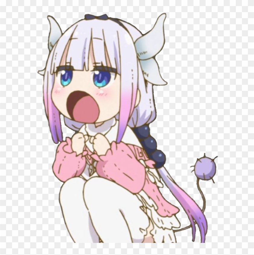 Dragon Maid Kanna Eating , Png Download, Transparent Png.