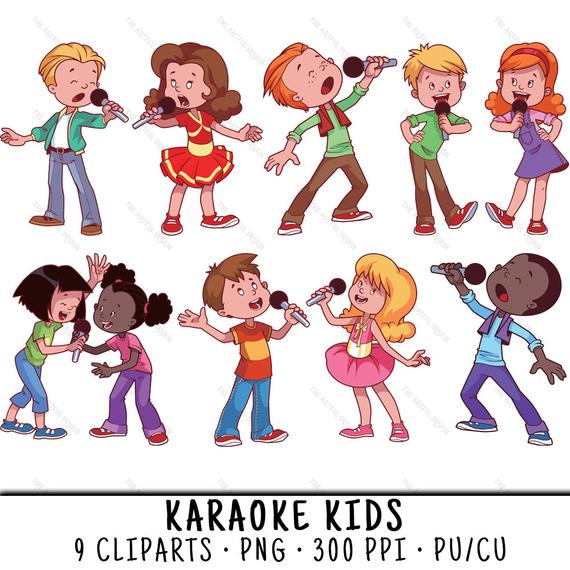 Karaoke Clipart, Karaoke Clip Art, Clipart Karaoke, Clip Art Karaoke,  Karaoke Kids Clipart, Karaoke Party PNG, Karaoke Kids, Kids Karaoke.