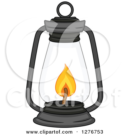 Kerosene lamp clipart.