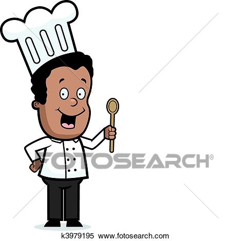 Kid Chef Clipart.