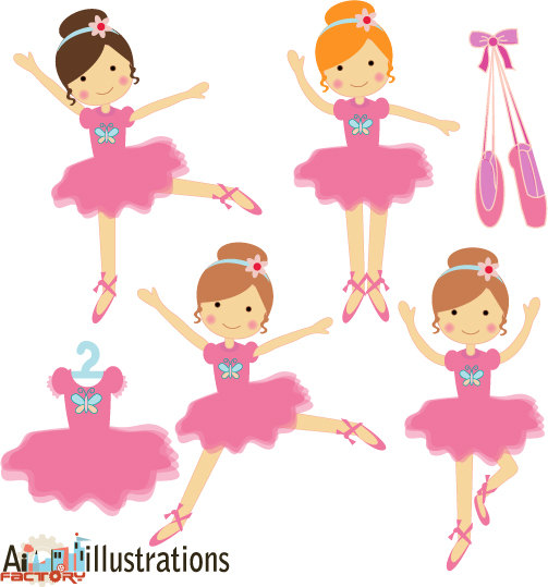 3144 Ballet free clipart.