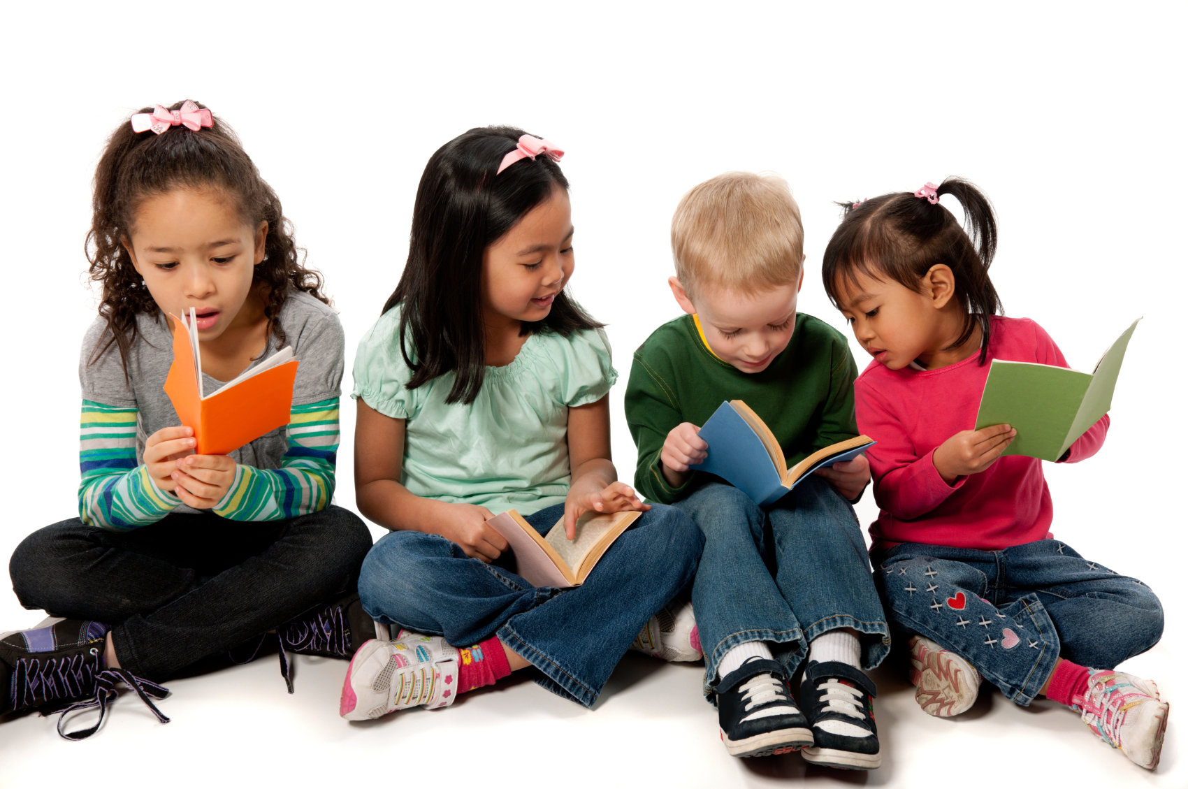 PNG HD Of Kids Reading Transparent HD Of #262242.