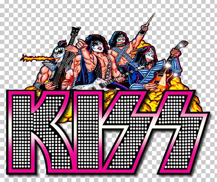 Kiss Visual Pinball Logo Stern Electronics PNG, Clipart, Art.