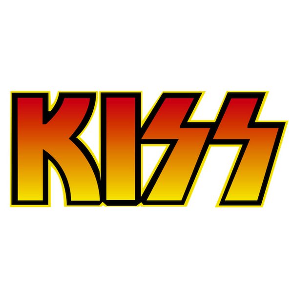 Kiss Font and Kiss Logo.