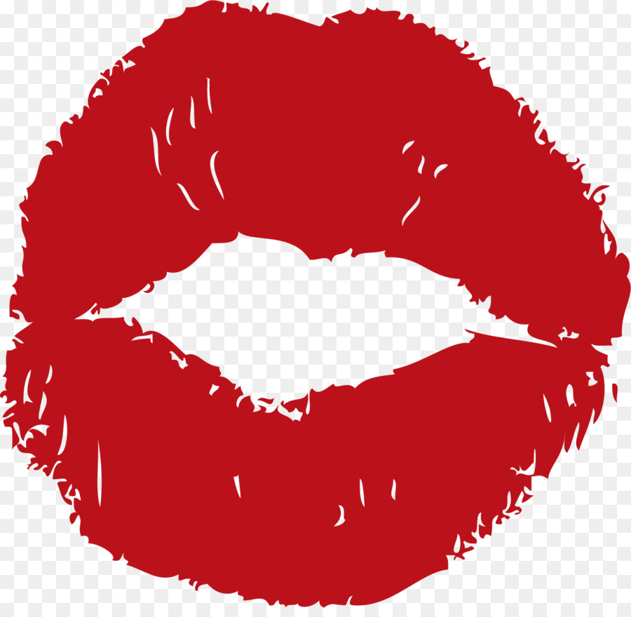 Download Free png Lip Euclidean vector Kiss Mouth Red kisses png.