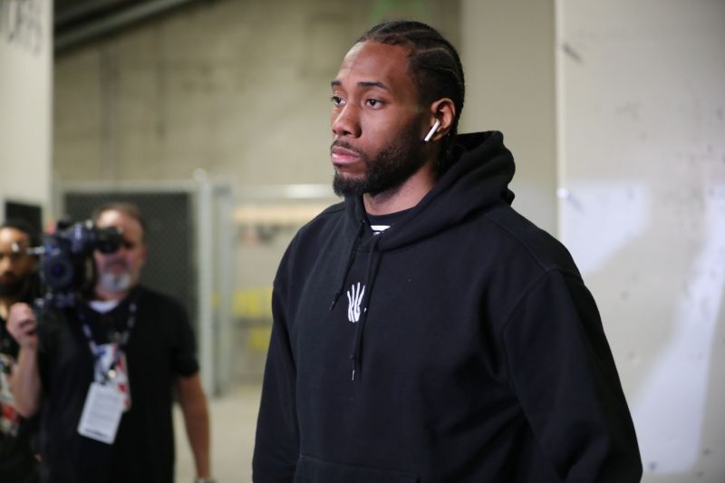 Nike countersues Kawhi Leonard over \'Klaw\' logo.